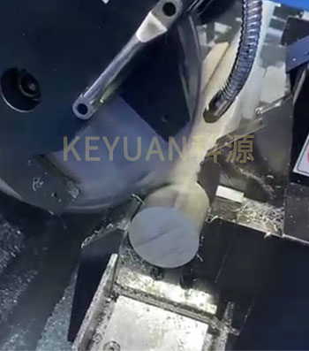 客戶反饋鋁棒微量潤滑油把問題都解決了！